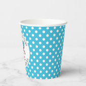 Dingen 1 Dingen 2 | Twins Birthday Papieren Bekers (Achterkant)