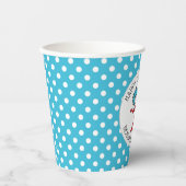 Dingen 1 Dingen 2 | Twins Birthday Papieren Bekers (Voorkant)