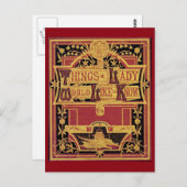 Dingen A Lady Briefkaart (Voorkant / Achterkant)