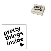  dingen binnen, kleine bedrijfverpakking rubberstempel (Gestempeld)