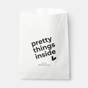 dingen binnen, minimalistisch, aangepast bedankzakje