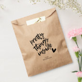 dingen binnen, modern script op maat bedankzakje (Gezegeld)