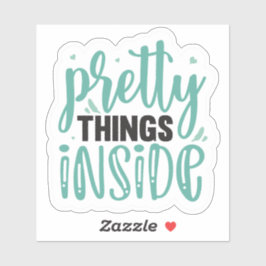  dingen binnen sticker