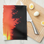 Dingen boven keukenhanddoek (Quarter Fold)