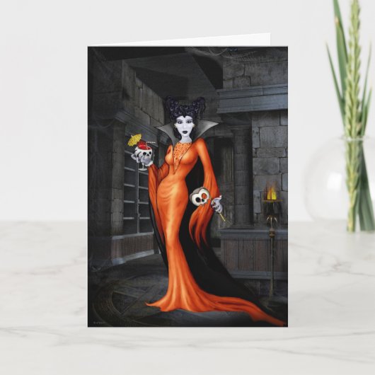 Dingen die Buil in de Kaart van Halloween van de (Voorkant)