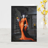 Dingen die Buil in de Kaart van Halloween van de (Gele Bloem)