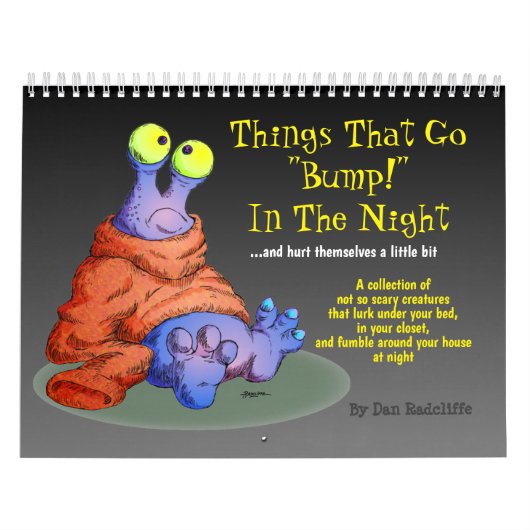 Dingen die "Bump" worden! Nachtagenda Kalender (Hoes)