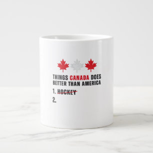 Dingen die Canada beter doet dan Amerika 1 Ijshock Grote Koffiekop
