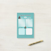 Dingen die ik anders doe post-it® notes (Op bureau)