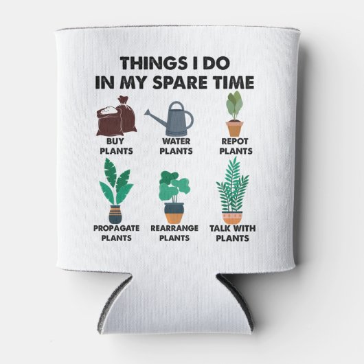 Dingen die ik doe in mijn Plant met overloop Blikjeskoeler (Voorkant)