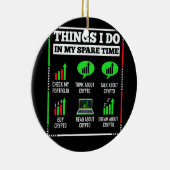 Dingen die ik doe in mijn reservetijdhandel, crypt keramisch ornament (Rechts)