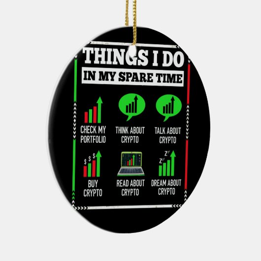 Dingen die ik doe in mijn reservetijdhandel, crypt keramisch ornament (Rechts)