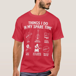 Dingen die ik doe in mijn vrije tijd Country Music T-shirt