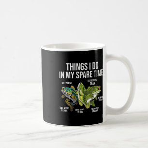 Dingen die ik doe in mijn vrije tijd Funny Vist li Koffiemok