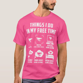 Dingen die ik doe in mijn vrije tijd Kijken Praten T-shirt