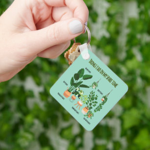 Dingen die ik doe in mijn vrije tijd - Tuinier, Tu Sleutelhanger