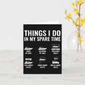 Dingen die ik doe in mijn vrije tijd varen Captain Kaart (Gele Bloem)