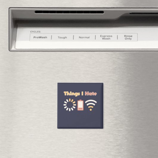 Dingen die ik haat Computer coderen Magneet (Insitu (Vaatwasser))