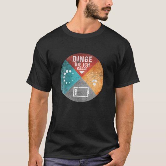 "Dingen die ik haat" | Programma PC Geek Coding Ne T-shirt (Voorkant)