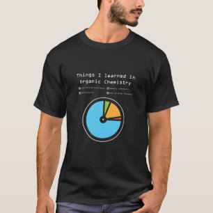 Dingen die ik heb geleerd in de organische chemie  t-shirt