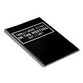 Dingen die ik in de vergadering wil zeggen, maar i notitieboek (Rechterzijde)