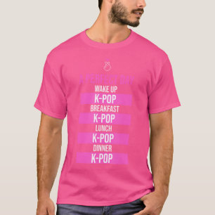 Dingen die ik in mijn reservekool doe, klappen, K- T-shirt