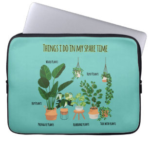 Dingen die ik in mijn vrije tijd doe - Gardener, t Laptop Sleeve
