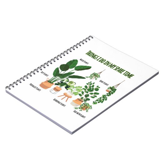 Dingen die ik in mijn vrije tijd doe - Gardener, t Notitieboek (Linkerzijde)