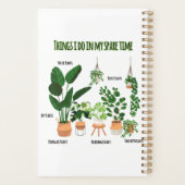 Dingen die ik in mijn vrije tijd doe - Gardener, t Planner (Achterkant)
