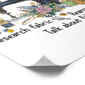 Dingen die ik in mijn vrije tijd doe grappig naaie poster (Hoek)