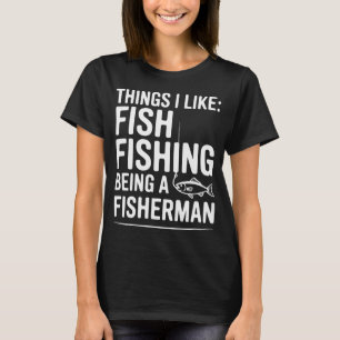 Dingen die ik leuk vind: Vissen Vissen als Visser T-shirt