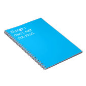 Dingen die ik niet hardop kan zeggen Grappig Notitieboek (Rechterzijde)