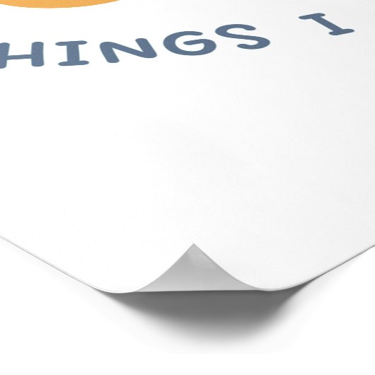 Dingen die ik niet kan beheersen BoHo Classroom Po Poster (Hoek)