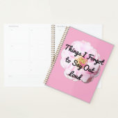 Dingen die ik vergat hardop te zeggen planner (Display)