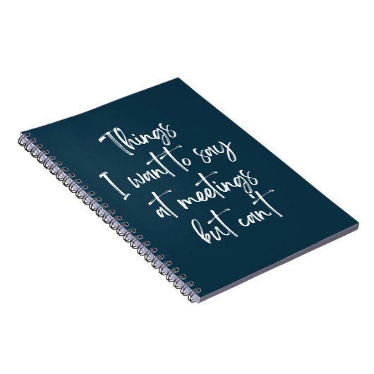 Dingen die ik wil zeggen tijdens vergaderingen, ma notitieboek (Rechterzijde)