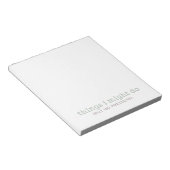 Dingen die ik zou kunnen doen - geen druk Notitieb Notitieblok (Schuin)