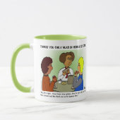 Dingen die je hoort in Middelbare School Combo Mok (Links)