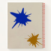 Dingen die klonken als een geweldig idee Notitiebo Notitieboek (Achterkant)