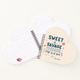 Dingen Die Mijn Kind Zei: Grappig & Genadeloos Cit Notitieboek