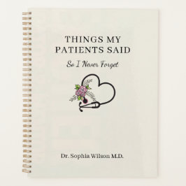 Dingen die mijn patiënten zeiden Grappige dokter g Planner