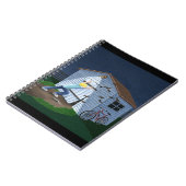 Dingen die 's nachts in de lucht springen notitieboek (Linkerzijde)