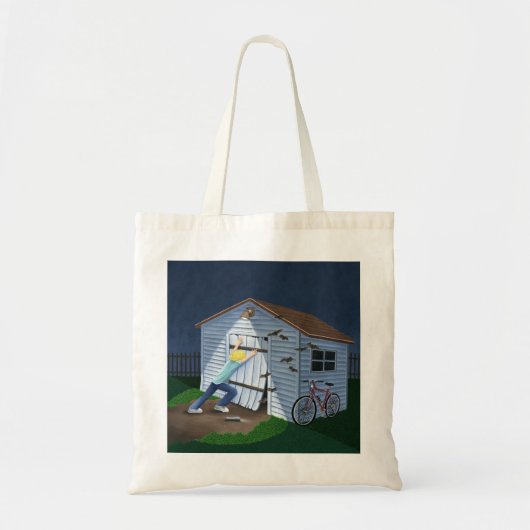 Dingen die 's nachts in de lucht springen tote bag (Voorkant)