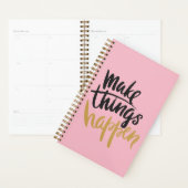 Dingen doen gebeuren met een spiraalplanner planner (Display)