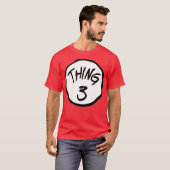 Dingen drie t-shirt (Voorkant volledig)