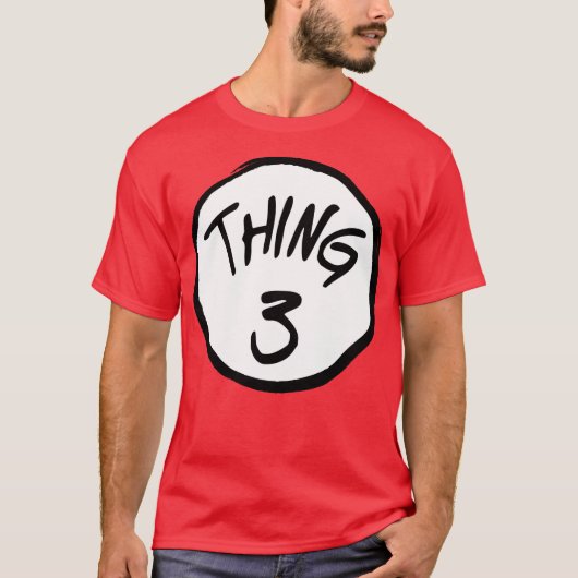 Dingen drie t-shirt (Voorkant)
