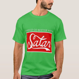 Dingen gaan beter met Satan-jongen T-shirt