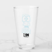 Dingen gaan in Dexter's kamer Glas (Achterkant)