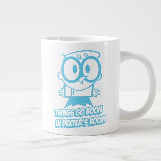 Dingen gaan in Dexter's kamer Grote Koffiekop (Rechts)