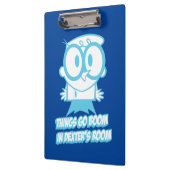 Dingen gaan in Dexter's kamer Klembord (Links)