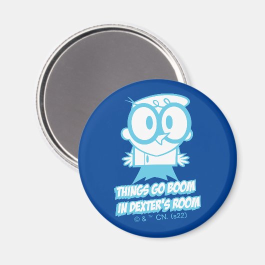 Dingen gaan in Dexter's kamer Magneet (Voorkant / Achterkant)